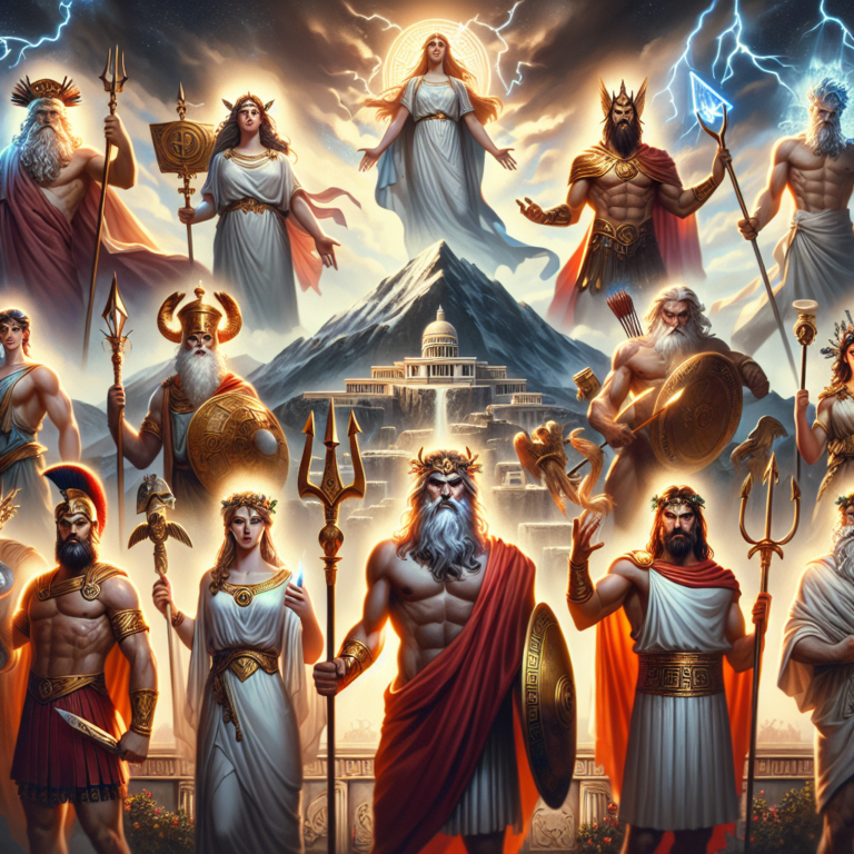 The Twelve Olympian Gods Of Ancient Greece Ancient Mythology The Twelve Olympian Gods Of Ancient Greece Ancient Mythology