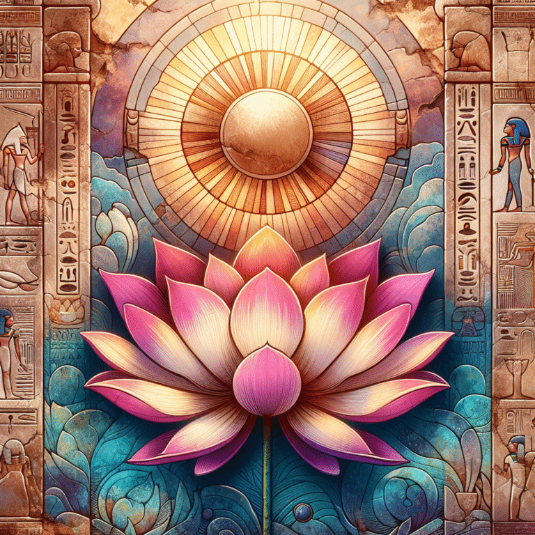 The Sacred Lotus: Symbolism in Egyptian Myth – Ancient Mythology